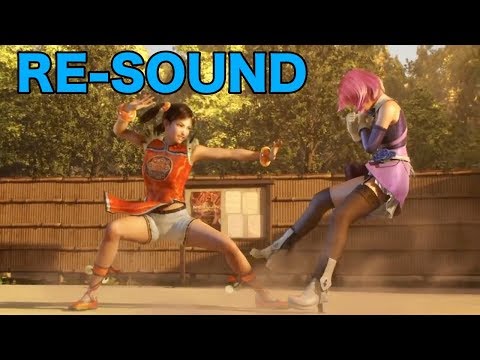 Tekken Blood Vengeance - Ling Xiaoyu VS Alisa Bosconovitch [RE-SOUND]