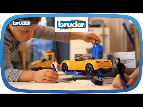 BRUDER bworld Car Workshop