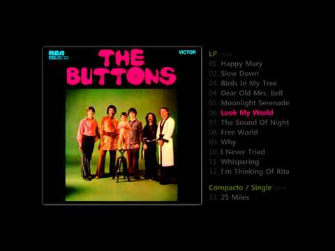 The Buttons - LP Completo (1970) + "25 miles" single (1970) - HD