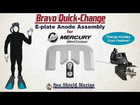 Fastest way to change Mercury Mercruiser Zinc Anodes