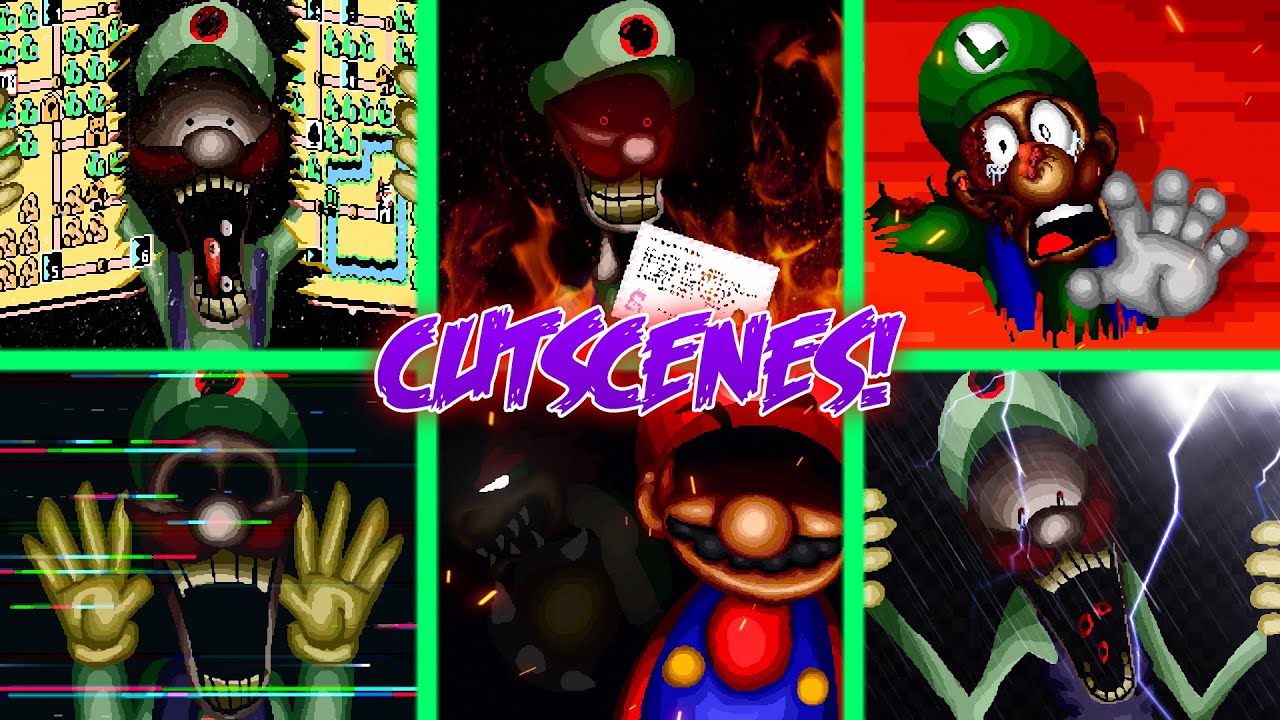 ALL CUTSCENES | Too Late.EXE