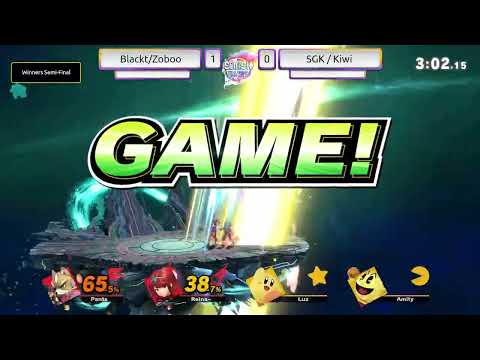 Smash lets give back to queers winners semifinal  Blacktwins & Panther vs Kiwi & SuperGirlKels
