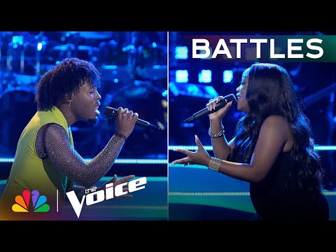 RLETTO and Val T Webb's Sensational Performance of "Saving All My Love for You" | The Voice Battles