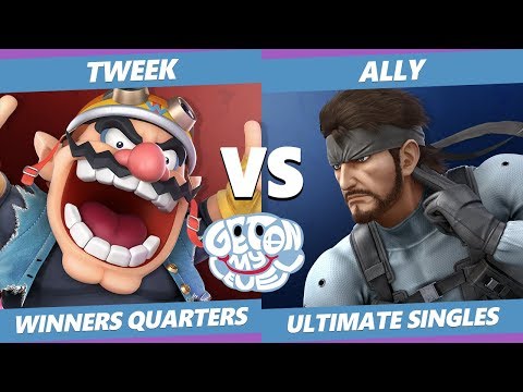 GOML 2019 SSBU - TSM | Tweek (Wario) Vs. Ally (Snake, Mario) Smash Ultimate Tournament W. Quarters