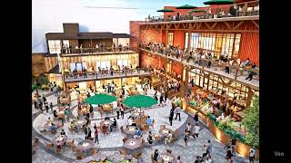 Walnut Creek's Foundry Food Hall - Rendering Comes to Life
