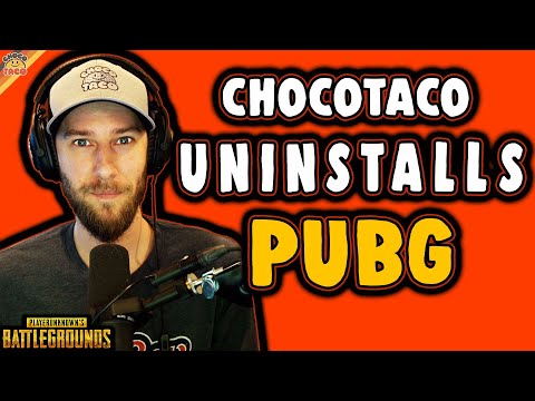 CHOCOTACO UNINSTALLS PUBG