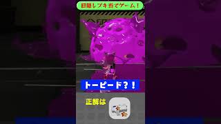 目隠しブキ当てゲーム！「もみじシューター」