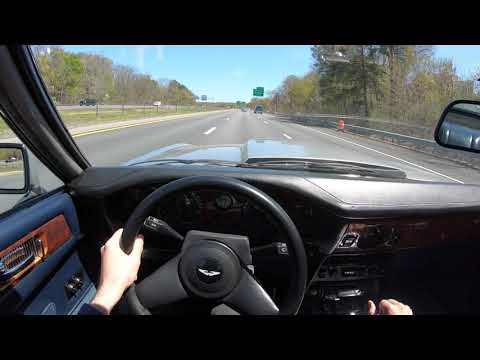 1985 Aston Martin V8 Vantage Drive and Walk Around