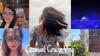 FIRST TIME ON A CRUISE (Cozumel Cruise Vlog) | Maddy Jane