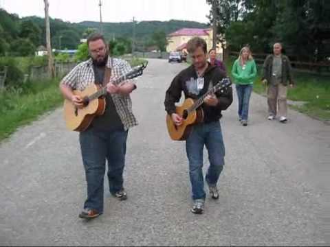 On the way up the hillside in Petris