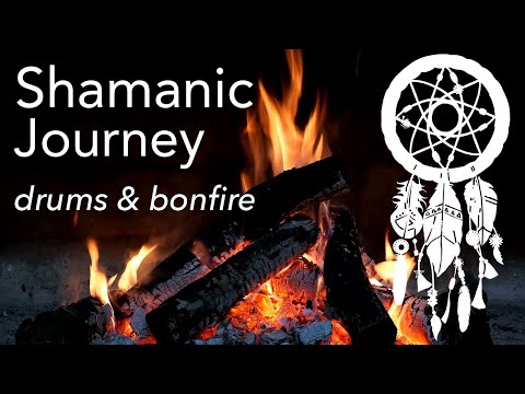 SHAMANIC DRUMS & Bonfire • Activate Your Higher Mind • Shamanic Journey for Trance and Meditation ☮︎