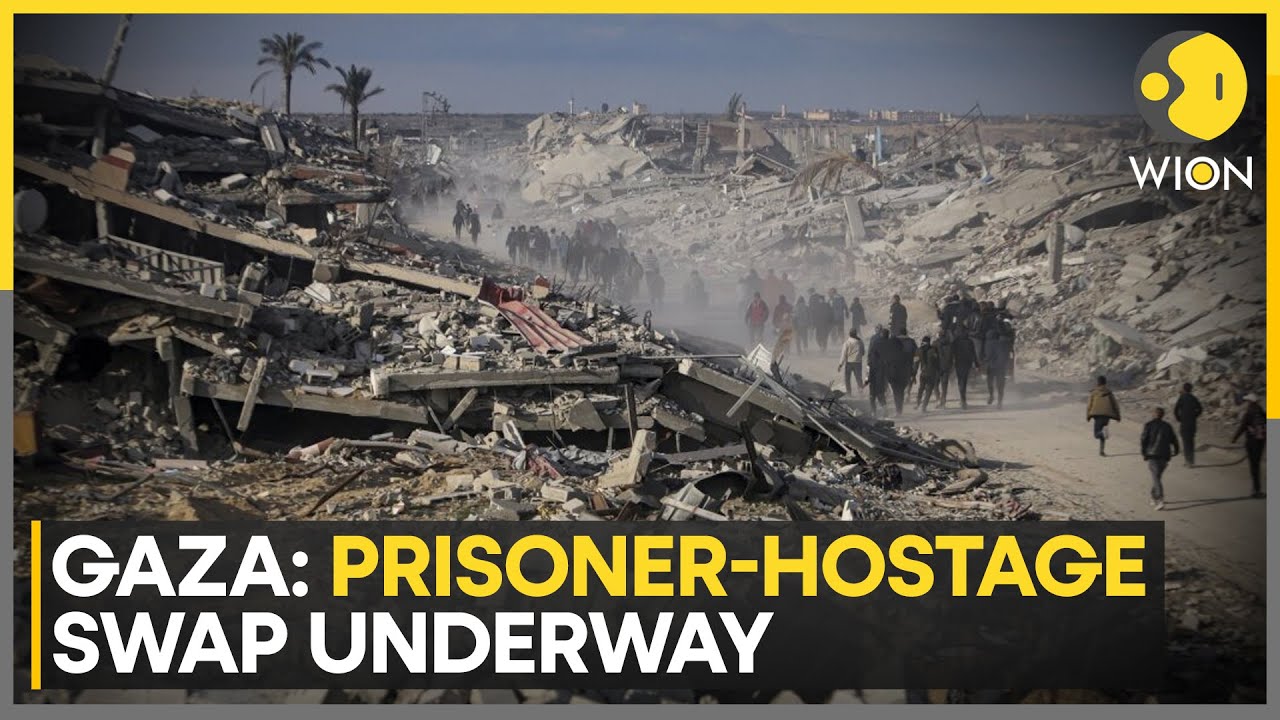 Gaza Ceasefire: Hamas Hands Over 3 Israeli Hostages To IDF | World News | WION