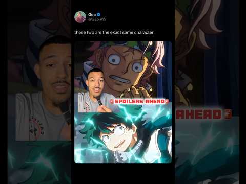 KOBY AND DEKU ARE THE SAME CHARACTER #onepiece #myheroacademia #onepieceedit #mha #bnha #deku #koby