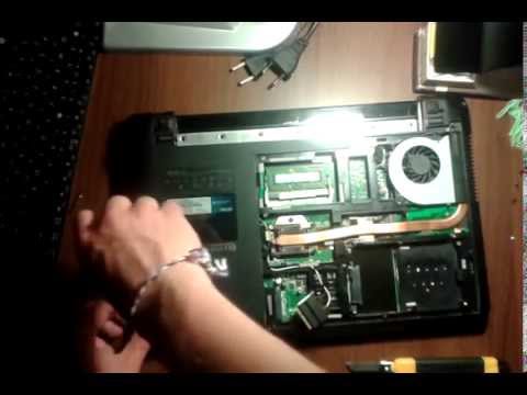 Как разобрать ноутбук HP Pavilion - YouTube