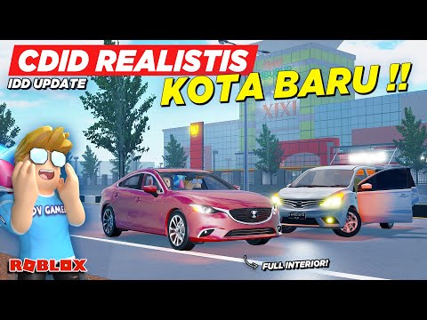 REVIEW CDID REALISTIS UPDATE !! BANYAK MOBIL DAN KOTA BARU - Roblox Indonesia
