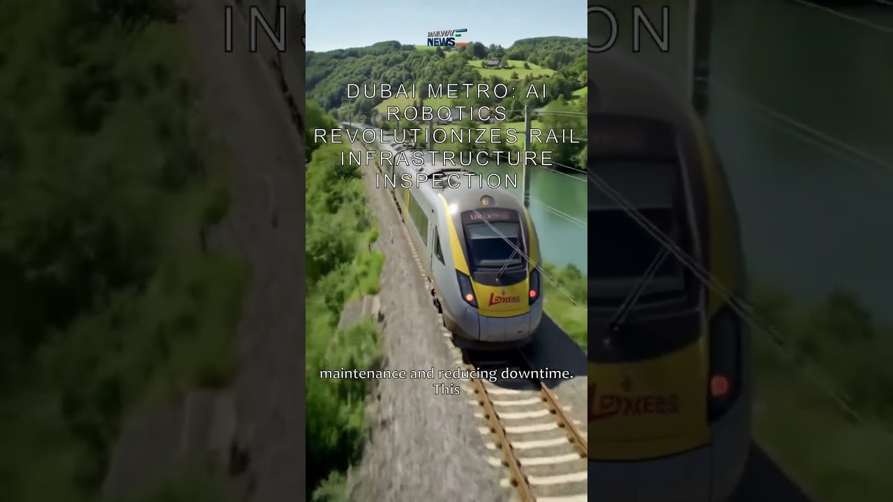 Dubai Metro: AI Robotics Revolutionizes Rail Infrastructure Inspection