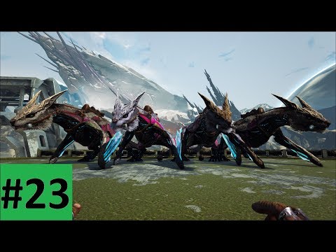 Разведение Манагармов и проверка в бою - ARK: Extinction (прохождение 2019) #23