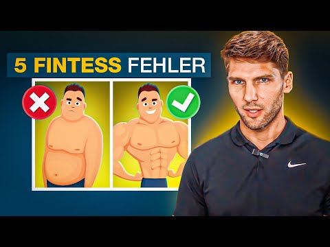 TOP 5 FINTESS FEHLER für Anfänger - die Du unbedingt vermeiden musst! (Gym Fails)