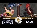 KOF XV SHERMIE ASESINA Shermie Athena Leona Vs BALA Duo Lon K Iori Replay Match 07 25