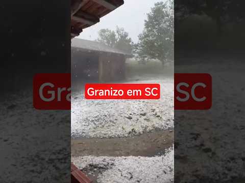 Santa Catarina - Agrolândia Tempo Agora Granizo