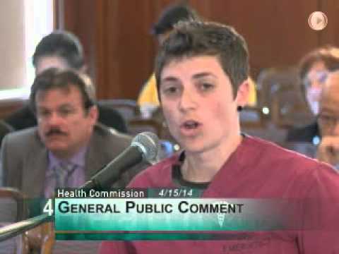 Kim Segna testifies about unsafe conditions in SF General Hospital Emergency Room