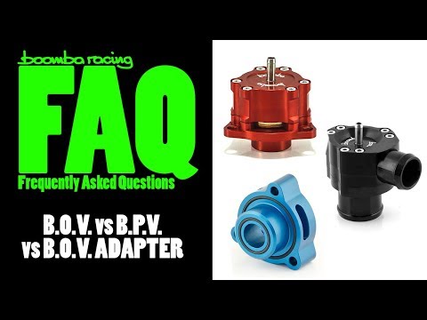 [Boomba FAQ] BOV vs BOV Adapter / Full Vent & Full Recirculation