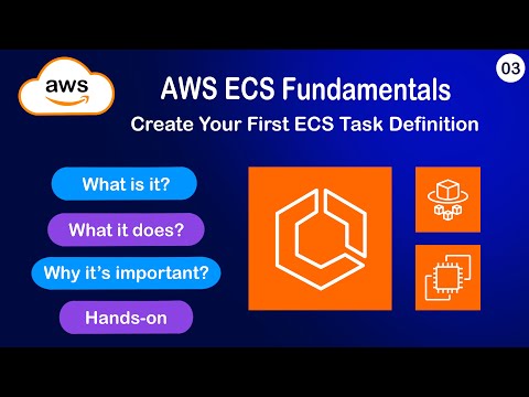 Amazon ECS Task Definition | AWS ECS Tutorial | Hands-On Step-by-Step Guide | #03
