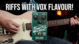 Video thumbnail for 10 Vox Amp Riffs - from a Pedal! | Greer Amps Royal Velvet (Pedal Demo) by Let's Play All