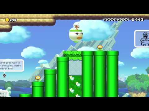 Super Mario Maker - Plants VS Pipes. Easy by Maxoxpower - No Commentary 1AB