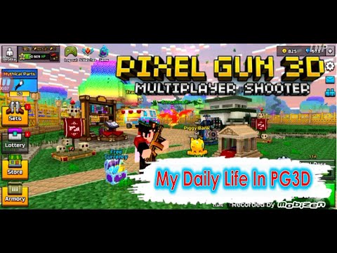 Pixel Gun 3D - My Daily Life In PG3D