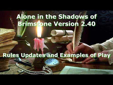 Shadows of Brimstone—Custom Rules Overview & Discussion