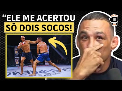 FABRICIO WERDUM TAKES OFF HIS GLASSES AND TALKS ABOUT JUNIOR CIGANO'S PUNCHES