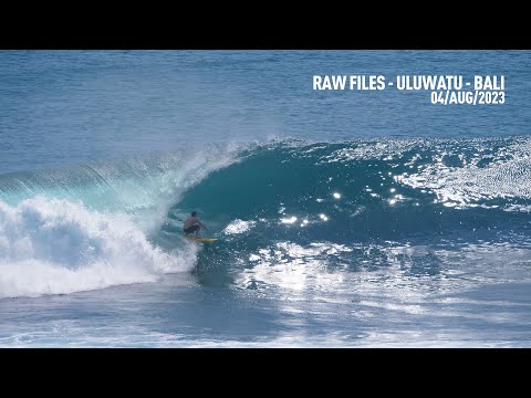 RAW POWER -› BIG TUBES at Uluwatu - 04/AUG/2023 RawFiles 4K