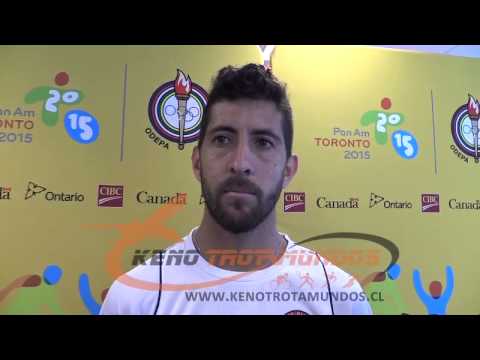 Hans Podlipnik disputo 3 partidos de cuartos de final en un solo día en los panamericanos