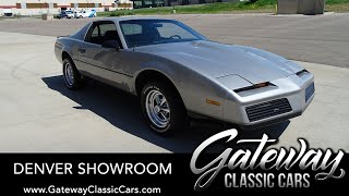 Video Thumbnail for 1983 Pontiac Firebird Trans Am Coupe