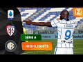 NOG EEN HEERLIJKE COUNTER IN DE SLOTFASE! ⚡️ | Cagliari vs Inter | Serie A 2020/21 | Samenvatting