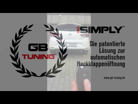 Go Simply Seat Leon 5F automatische Heckklappe / automatic trunk / automatic tailgate