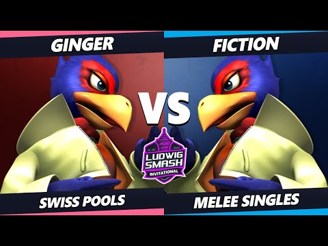 Ludwig Invitational - Ginger (Falco) Vs. Fiction (Falco) SSBM Melee Tournament