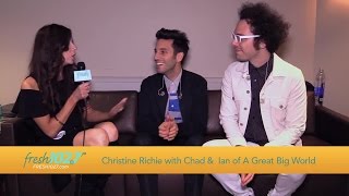 Chad and Ian of A Great Big World Talk New Album, “When the Morning Comes”