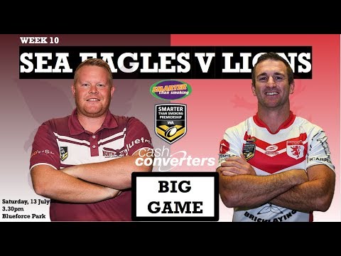 Smarter Than Smoking Premiership 2019 Round 10 - North Beach v South Perth