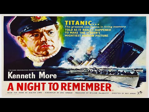 A NIGHT TO REMEMBER | Full Titanic Movie | COLOR VERSION (1958)