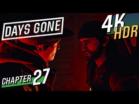 [4K HDR] DAYS GONE - PS4 Pro (Hard / 100% / Exploration) Walkthrough part 27 - That's His Mistake