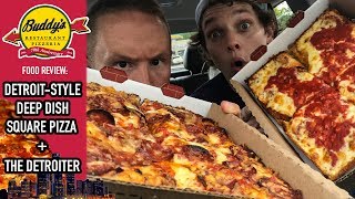 Buddy's Pizza Detroit's #1 Square Pizza Food Review | Series Road Trip to Detroit