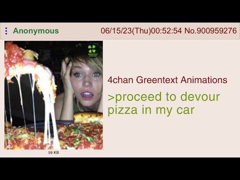 Anon embarasses himself at pizza place | 4chan Greentext Animations