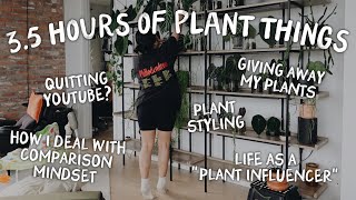 a week of plant things #029 / almost 4 hours of plant chores 🪴