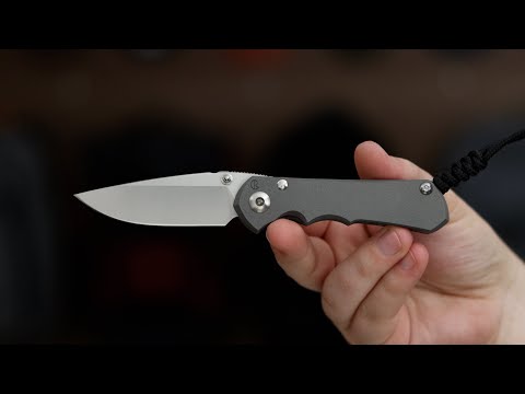 Chris Reeve Small Inkosi Titanium Frame Lock Folder Blasted