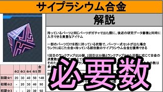 【初心者必見！】パーツランクアップアイテムの必要数【メダロットS】