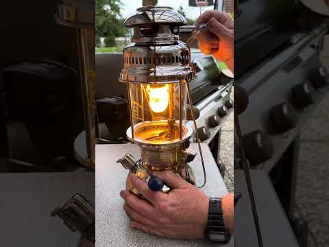 Petromax HK 500 Softstart mit neuem Glühstrumpf