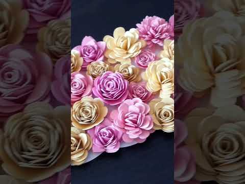, title : '#satisfying #flowers #paperflower #cricut #hobby #crafty #youtubeshorts #decoration #gift #fiori'