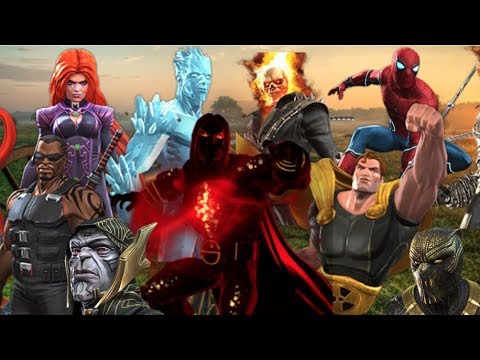Prof Hoff's MCOC Tier list August 2018
